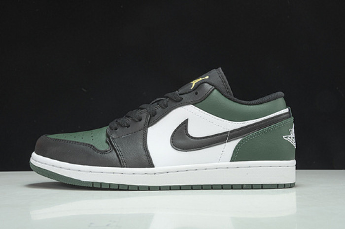 q22 air jordan 1 low “green toe” 553558-371